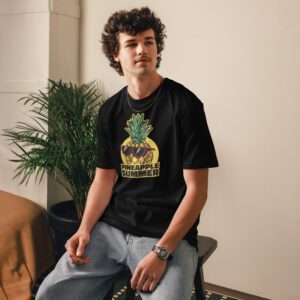 Pineapple Summer - Unisex organic cotton t-shirt 2