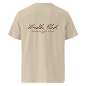 Health Club – Unisex organic cotton t-shirt