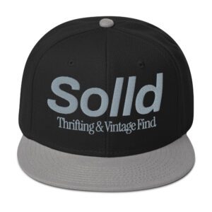 Solld – Snapback Hat with embroidery