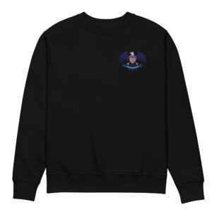 Eagle Seal – Unisex eco sweatshirt with embroidery