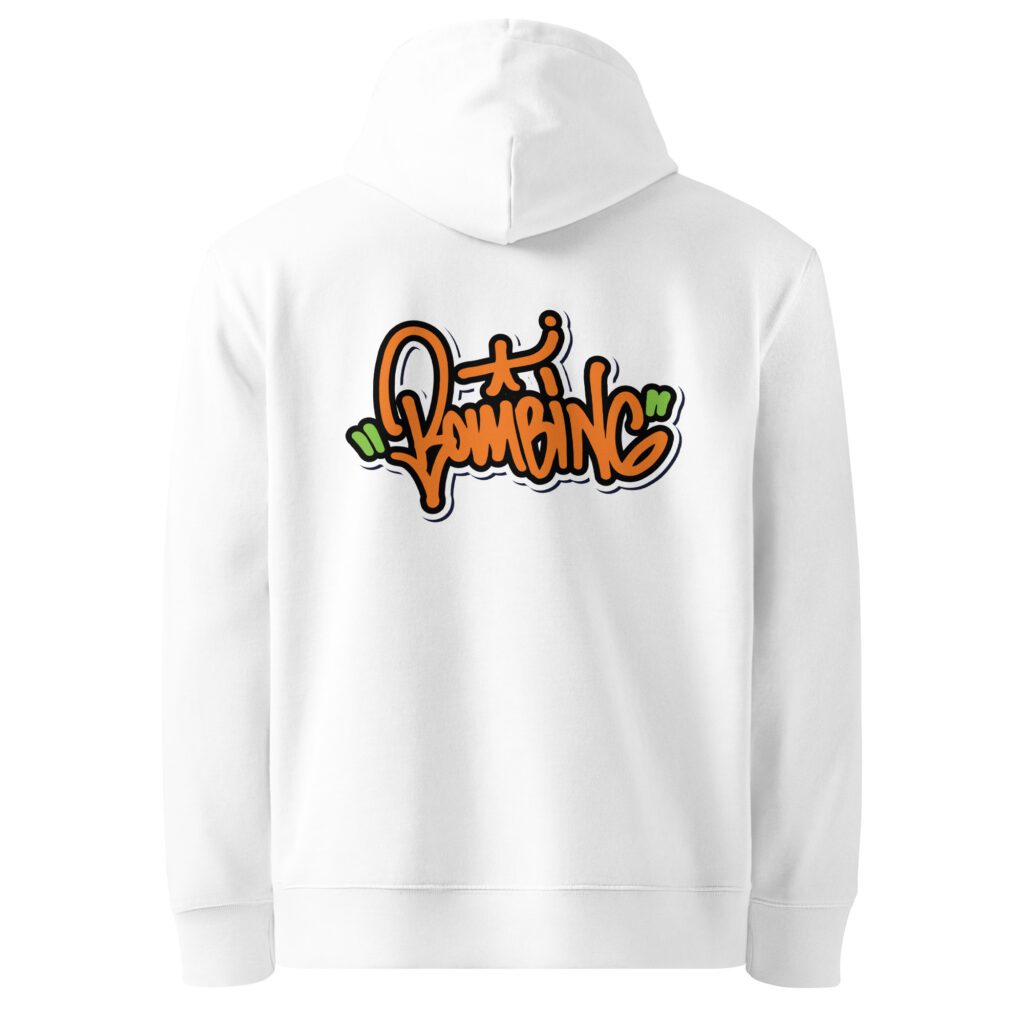 Unisex Organic Hoodie – Graffiti Bombing 10