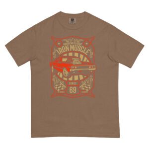 Iron Muscle Unisex Heavyweight Garment‑Dyed Tee