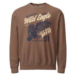 Wild Eagle Premium Unisex Fleece Sweatshirt