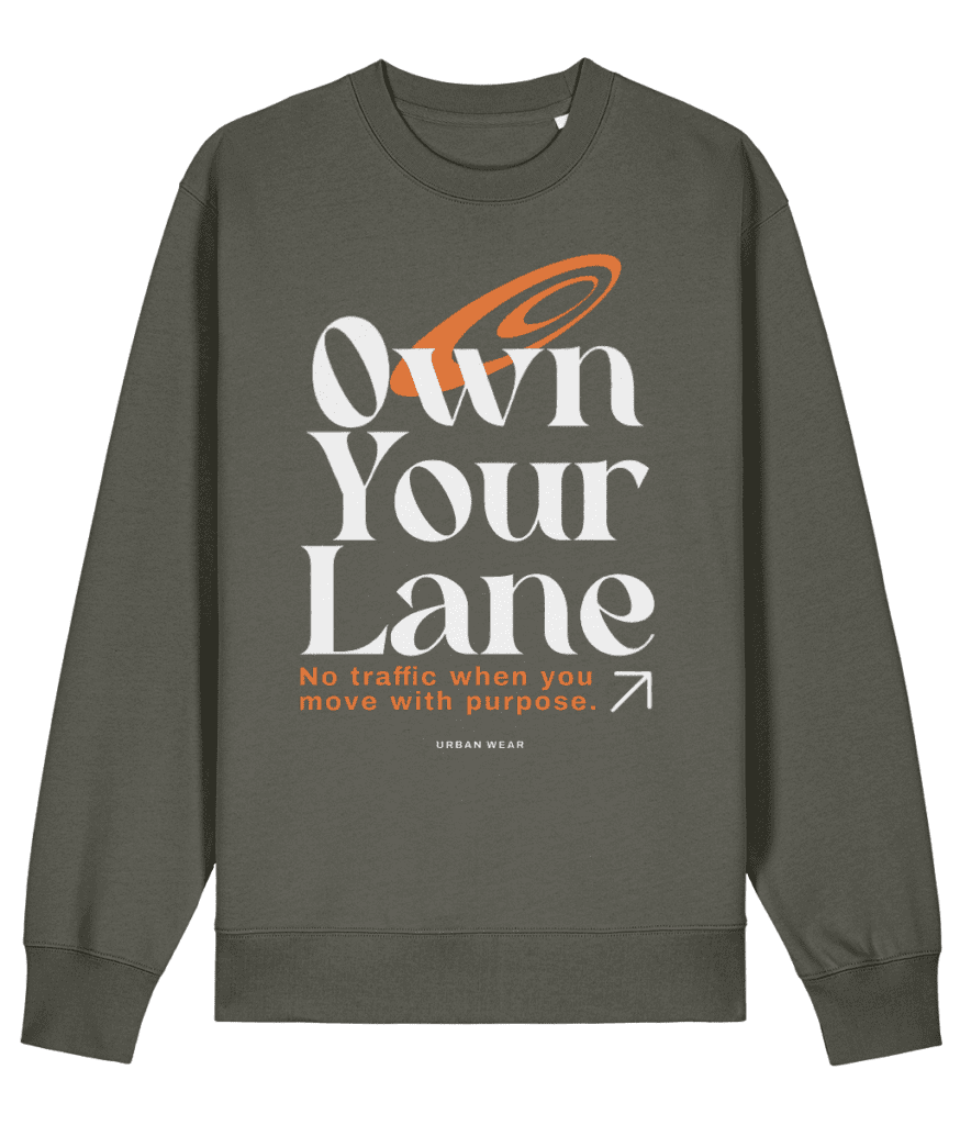 Own Your Lane - Sweatshirt Changer 2.0 khaki