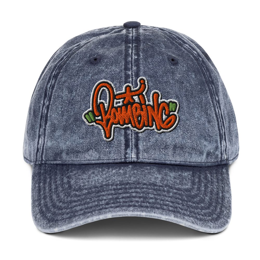 Graffiti Bombing Vintage Cotton Twill Cap 9