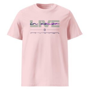 Live in Color Unisex Organic Cotton Tee