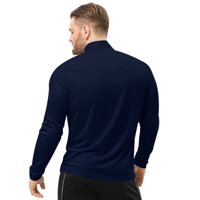 Feather with embroidery – Quarter zip pullover 4