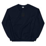 Trident in black with embroidery – Unisex Sweatshirt 10