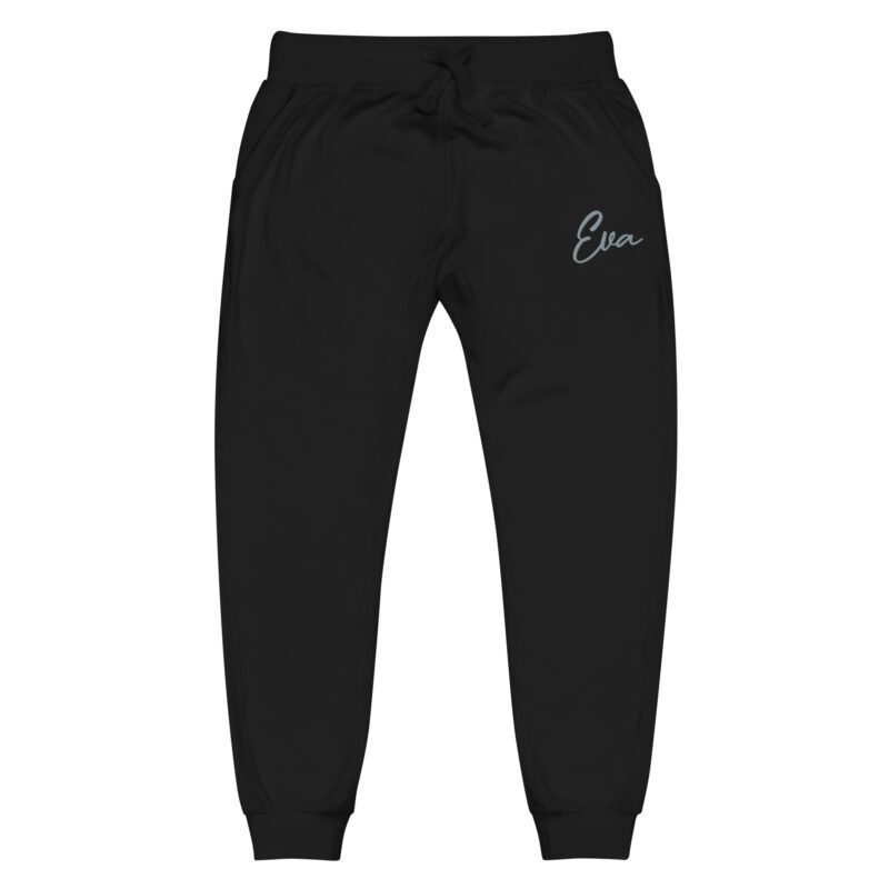 Eva with embroidery – Unisex fleece sweatpants 6