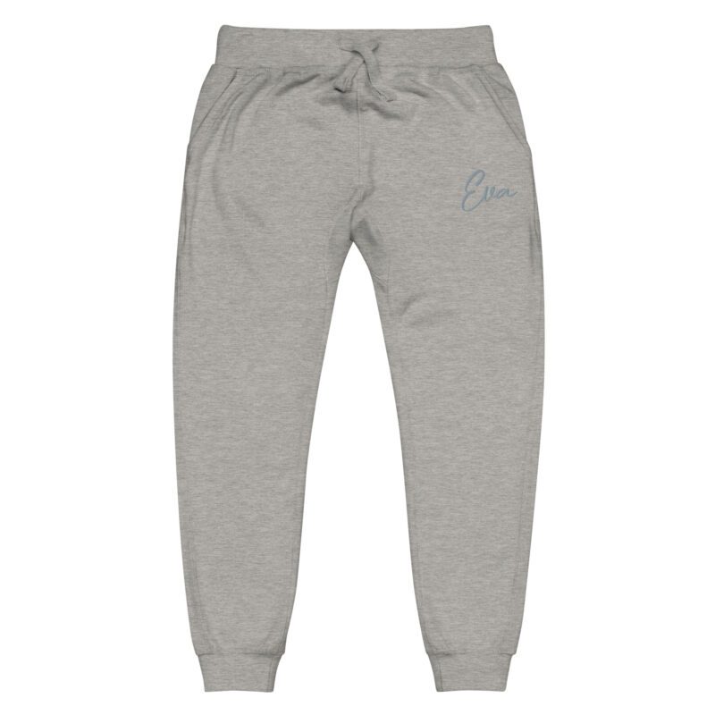 Eva with embroidery – Unisex fleece sweatpants 11