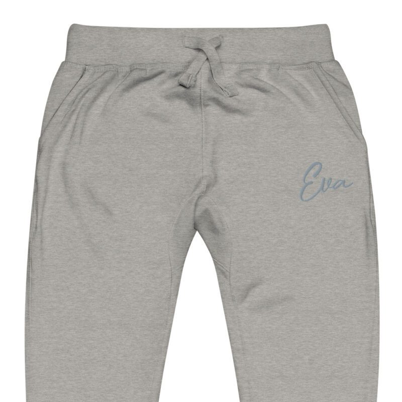 Eva with embroidery – Unisex fleece sweatpants 12