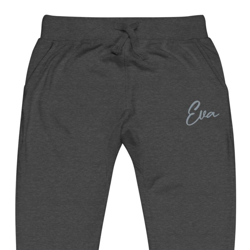 Eva with embroidery – Unisex fleece sweatpants 10
