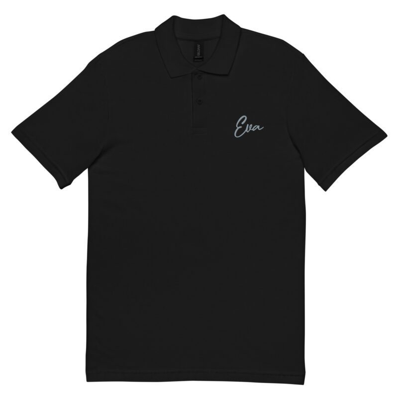 Eva – Unisex pique polo shirt 6