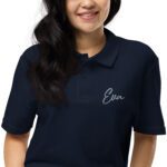 Eva – Unisex pique polo shirt 2