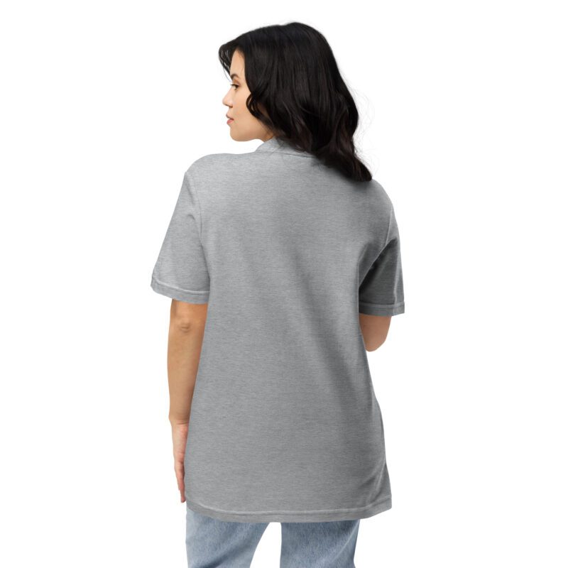 Eva – Unisex pique polo shirt 3