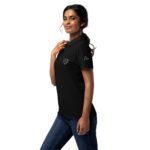 Eva heart with embroidery - Women’s pique polo shirt 6