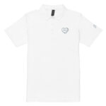 Eva heart with embroidery - Women’s pique polo shirt 9