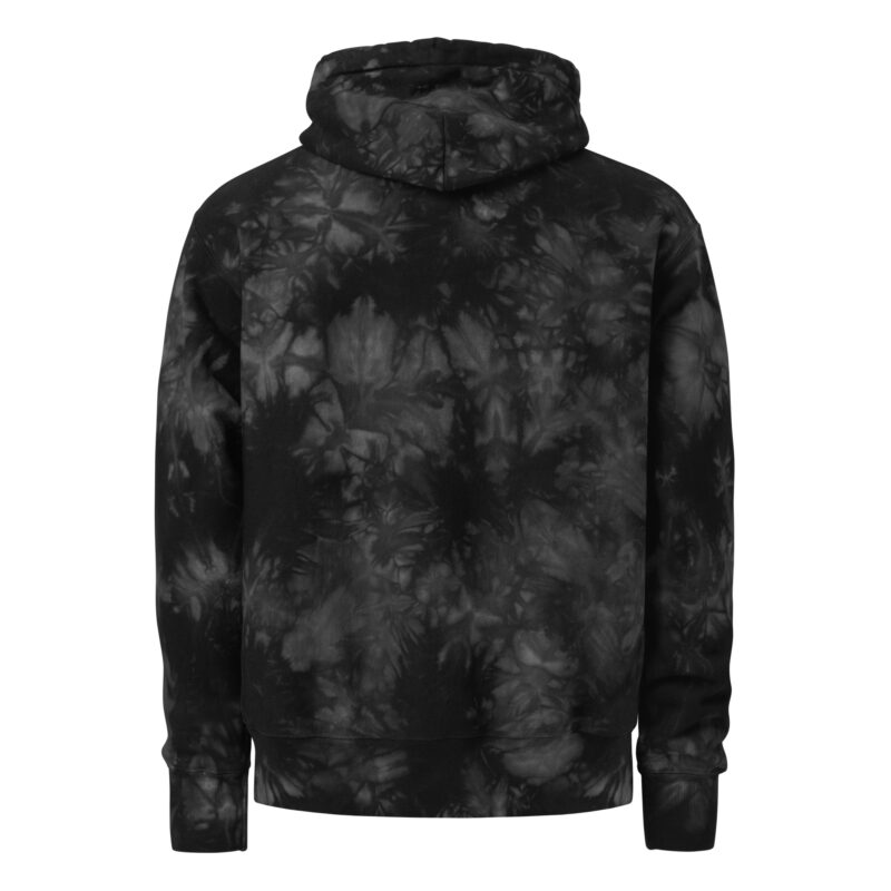 Don't overthink - Unisex Champion tie-dye hoodie-3