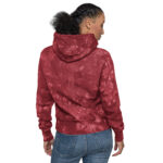 Eagle head mascot - Unisex Champion tie-dye hoodie