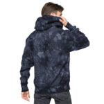 Don't overthink - Unisex Champion tie-dye hoodie