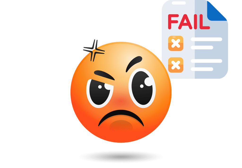 failed payment