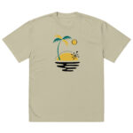 Tiny Tropic Island - Oversized faded t-shirt 6