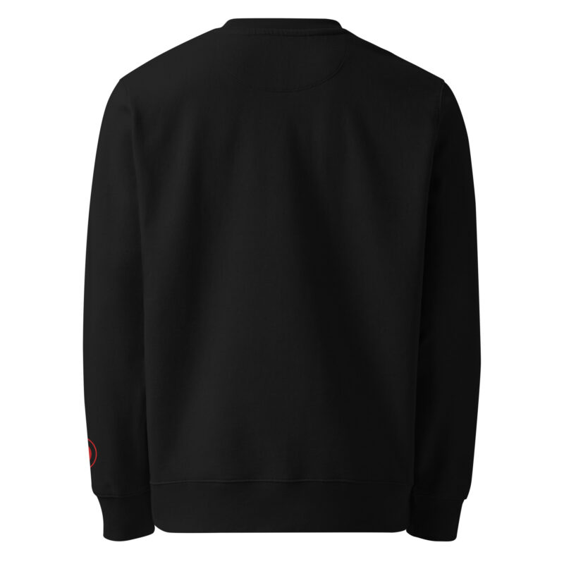 Maple leaf with embroidery – Unisex eco sweatshirt 6