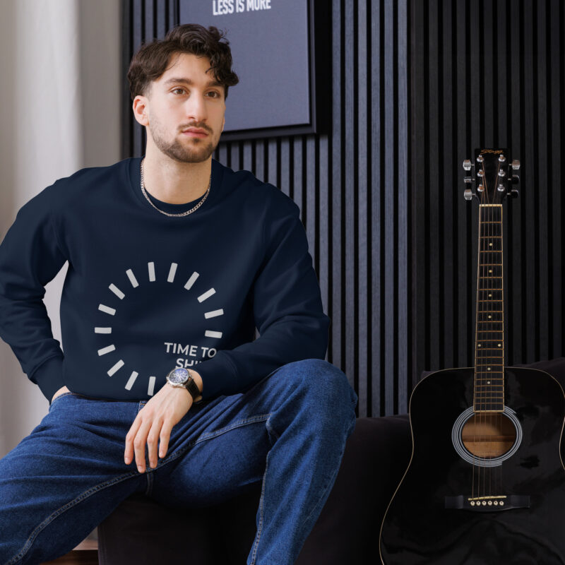 Time to shine – Unisex eco sweatshirt 5