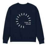 Time to shine – Unisex eco sweatshirt 7