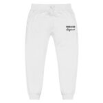 Timeless elegance with embroidery – Unisex fleece sweatpants 14