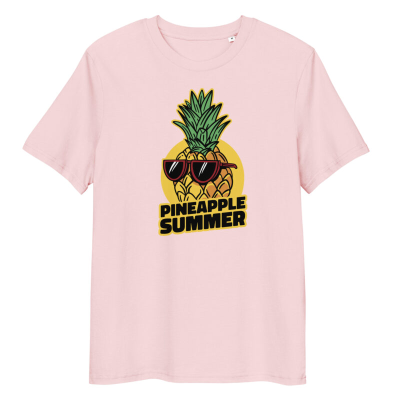 Pineapple Summer - Unisex organic cotton t-shirt