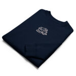 Flower in Misty Rose color with embroidery – Unisex eco sweatshirt 15