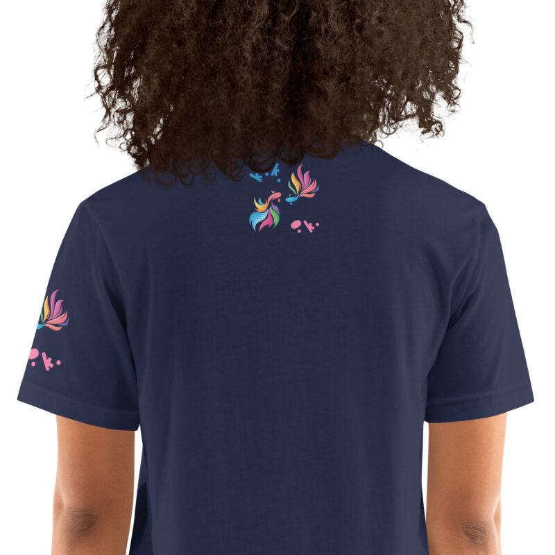 Colourful fish: KK & OK – Unisex staple t-shirt 15