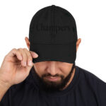 Champers – Distressed Dad Hat 8