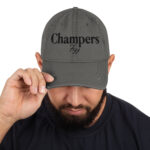 Champers – Distressed Dad Hat 14