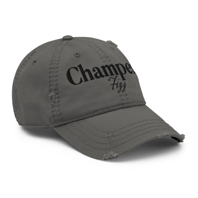 Champers – Distressed Dad Hat 2