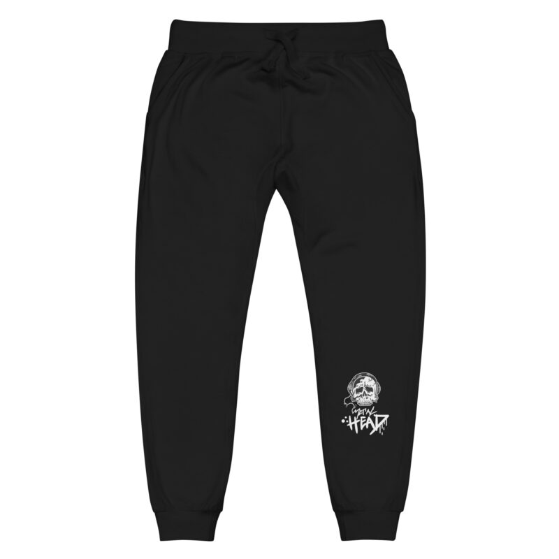 Skull using headphone – Unisex fleece sweatpants Skull using headphone – Unisex fleece sweatpants