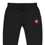 Maple leaf with embroidery - Unisex fleece sweatpants 7