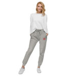 Maple leaf with embroidery - Unisex fleece sweatpants 5
