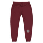 Evil skull with cross – Unisex fleece sweatpants 9