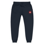Maple leaf with embroidery - Unisex fleece sweatpants 8