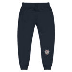 Evil skull with cross – Unisex fleece sweatpants 7