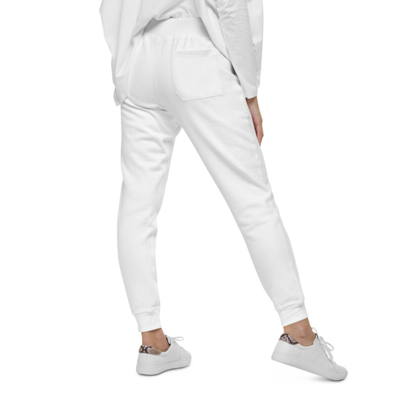 Maple leaf with embroidery - Unisex fleece sweatpants 6