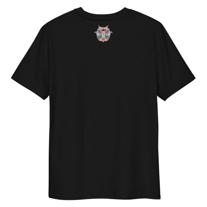 Evil skull with cross – Unisex organic cotton t-shirt 9
