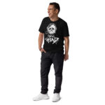 Skull using headphone – Unisex organic cotton t-shirt 7
