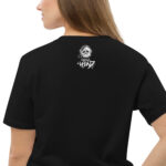 Skull using headphone – Unisex organic cotton t-shirt 6