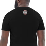 Evil skull with cross – Unisex organic cotton t-shirt 8