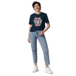 Evil skull with cross – Unisex organic cotton t-shirt 7
