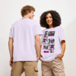 Unstoppable slogan lettering – Unisex organic ribbed neck t-shirt 3