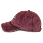 Evil skull with cross – Vintage Cotton Twill Cap with embroidery 14